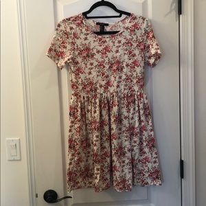 Forever 21 Pink Floral Dress